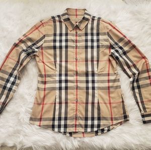 Women's Burberry Brit Button Down Shirt